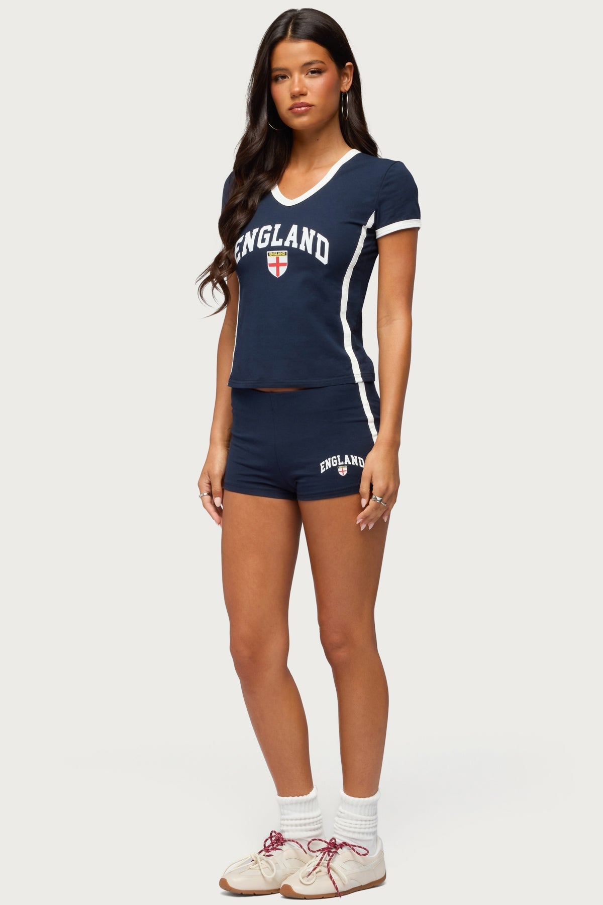 England Girl Micro Shorts