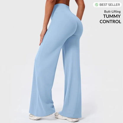 High-Waisted Straight Leggings