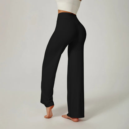 High-Waisted Straight Leggings