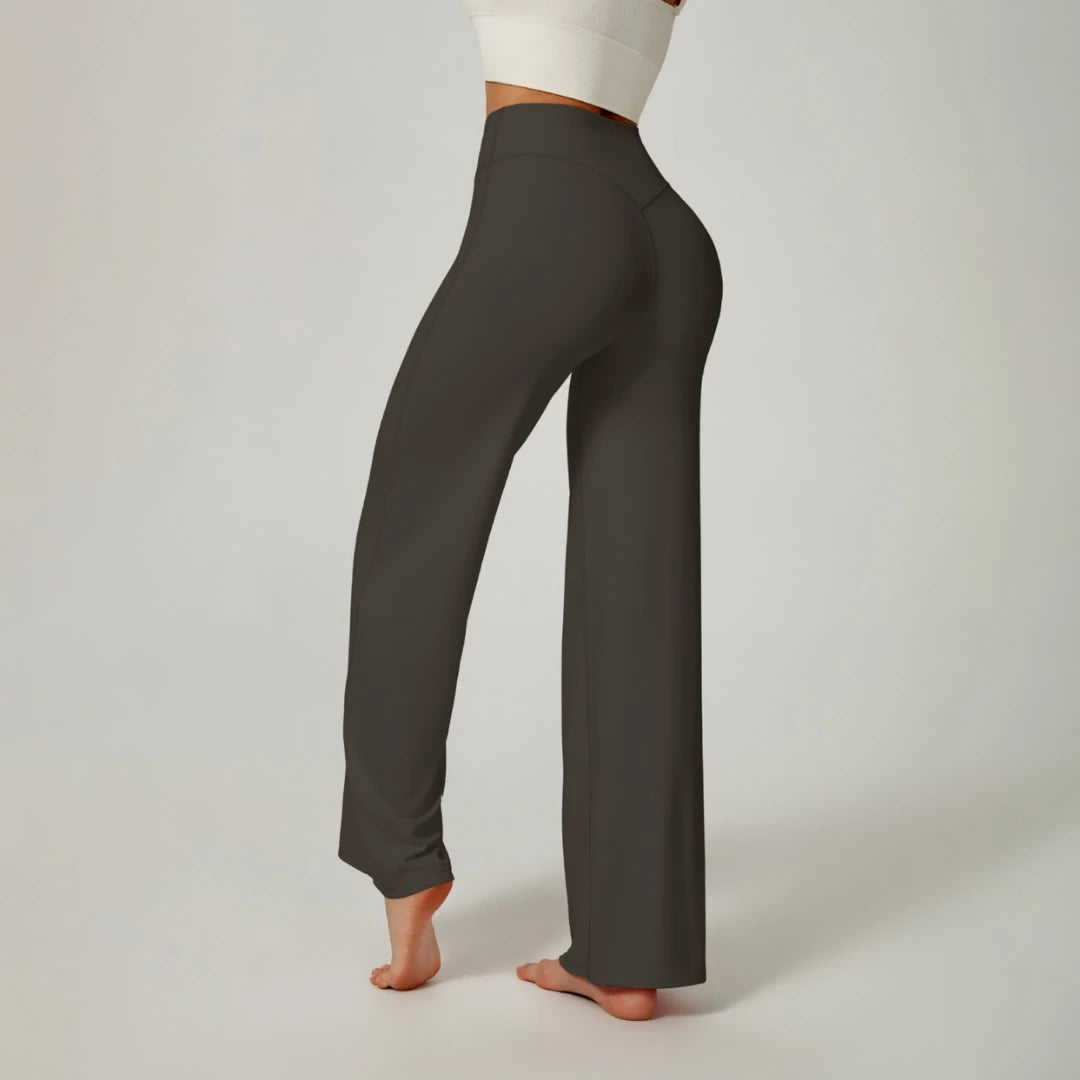 High-Waisted Straight Leggings