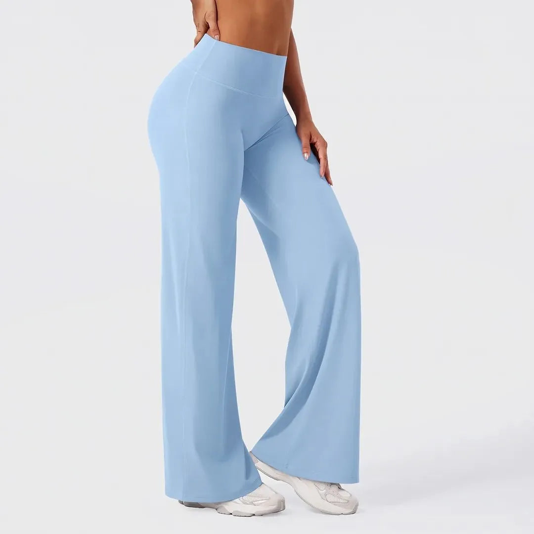 High-Waisted Straight Leggings