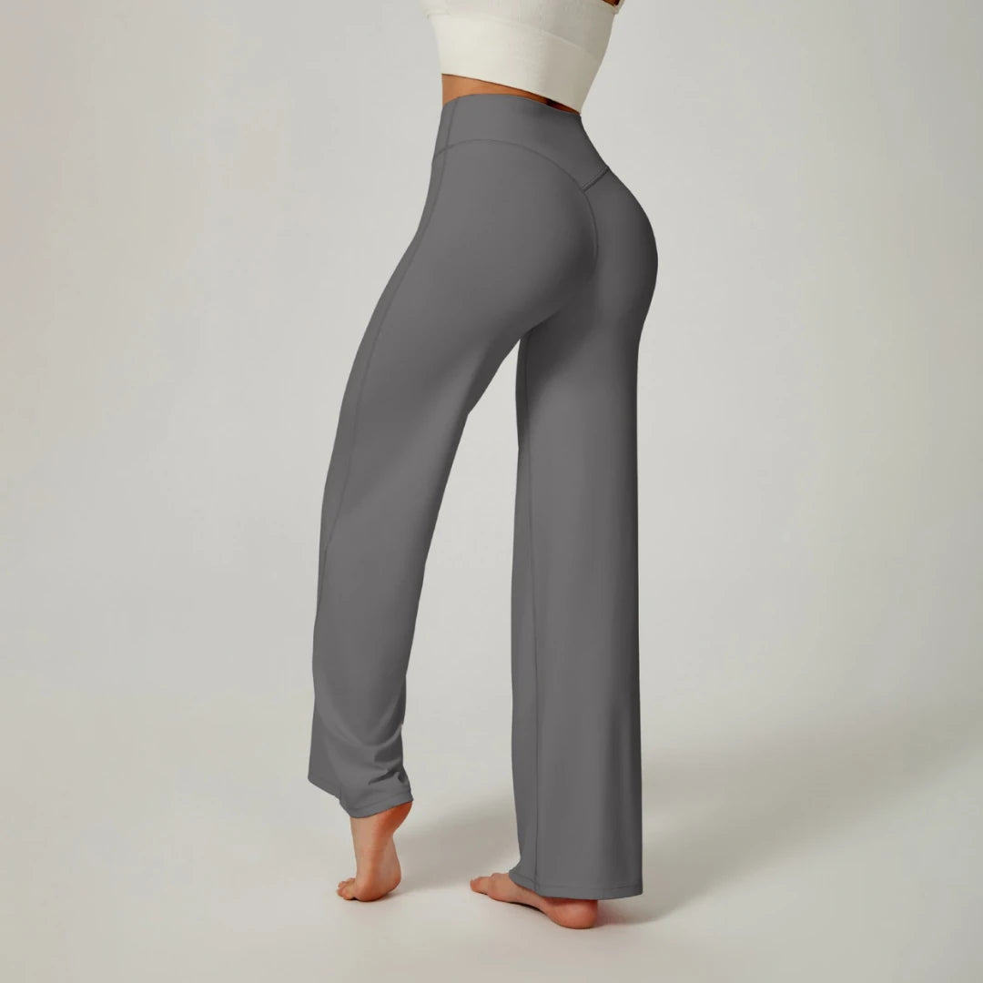 High-Waisted Straight Leggings
