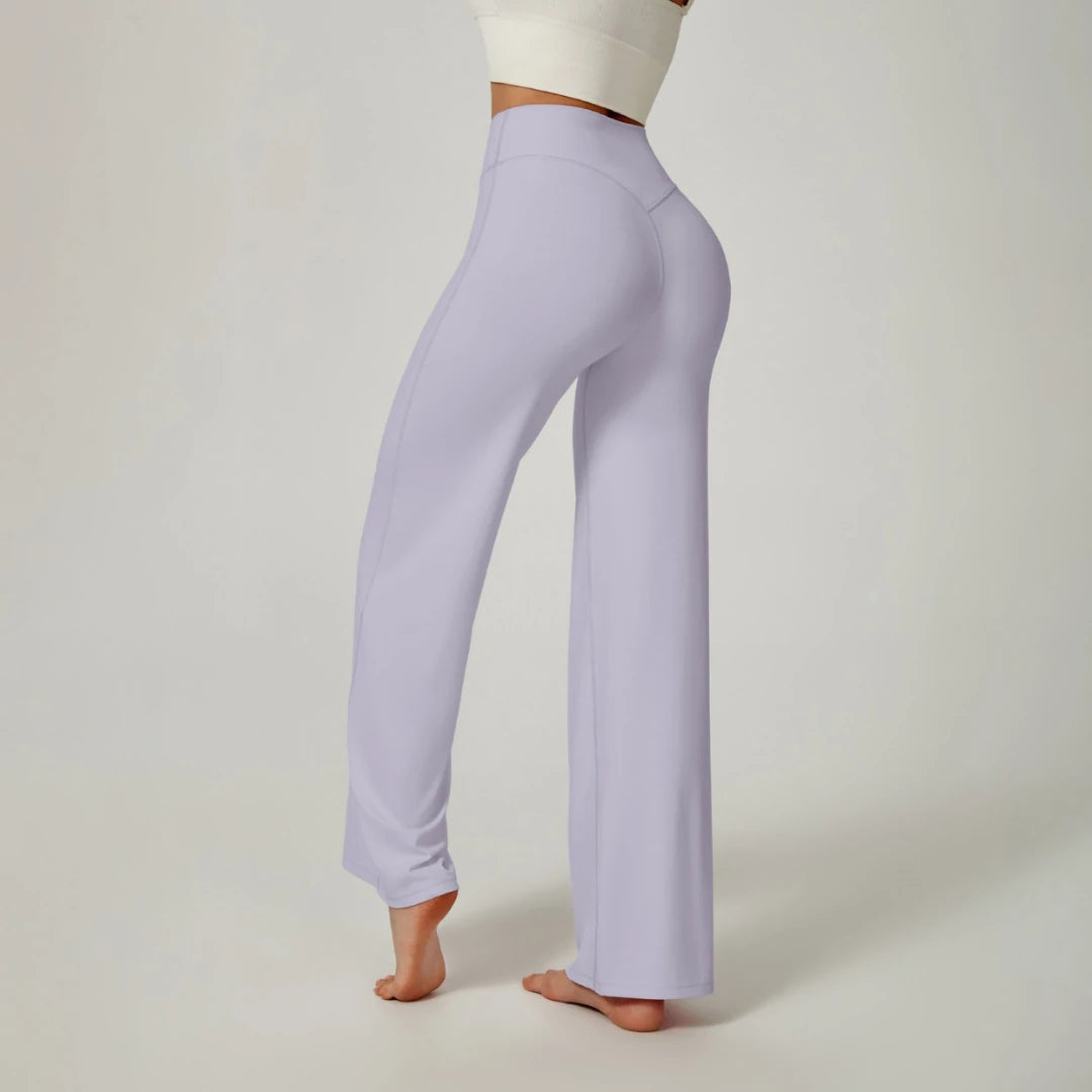 High-Waisted Straight Leggings