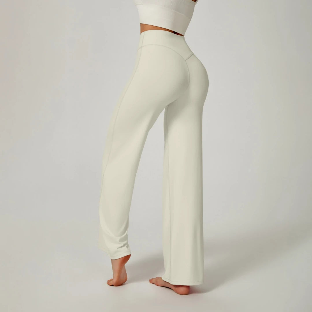 High-Waisted Straight Leggings