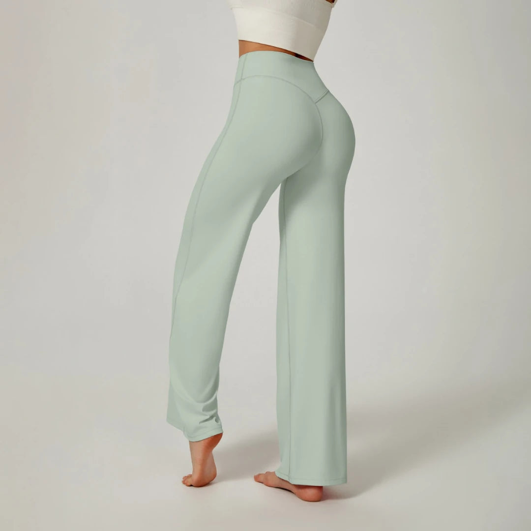 High-Waisted Straight Leggings
