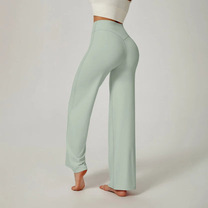 High-Waisted Straight Leggings