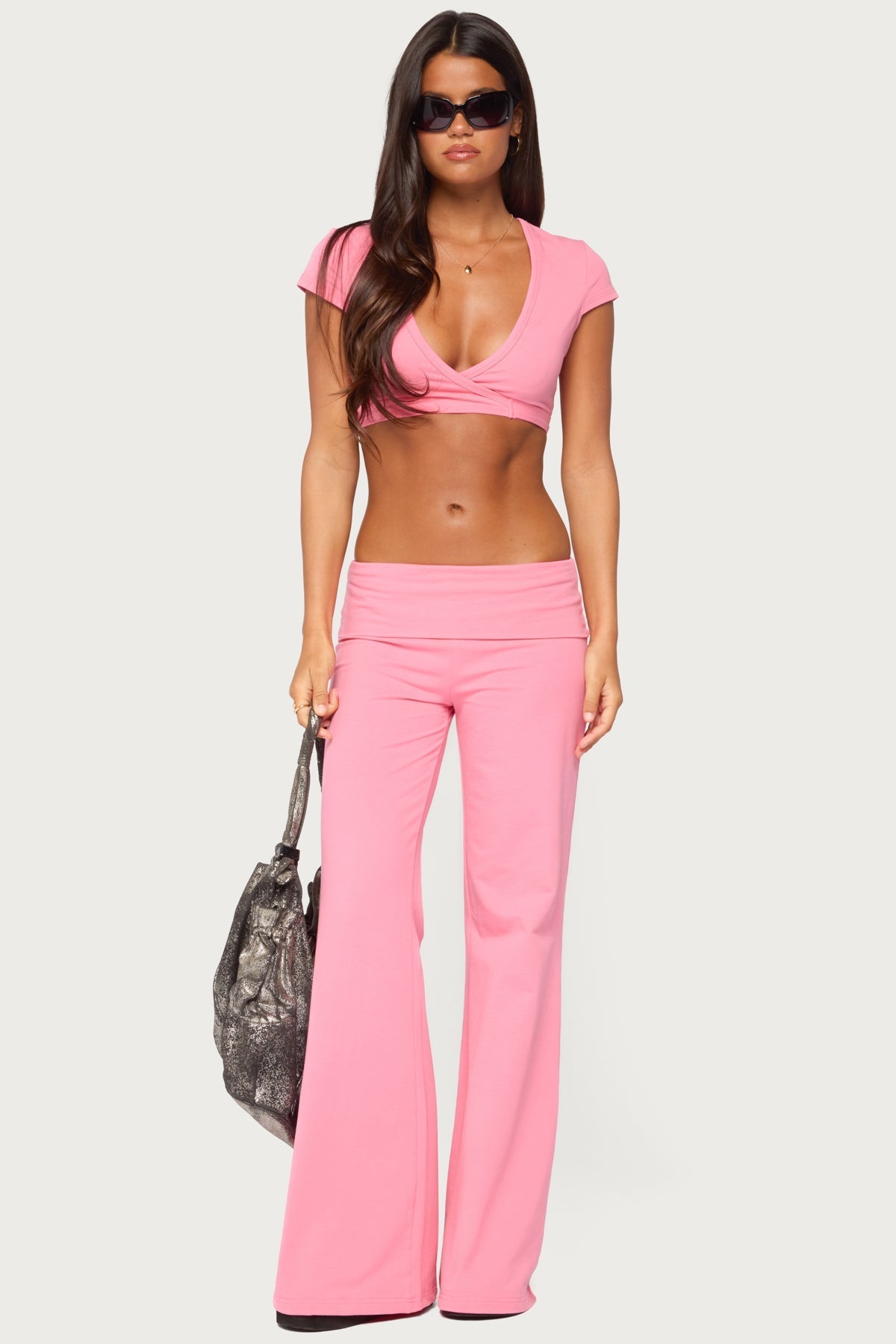 Laverne Wrap Crop Top