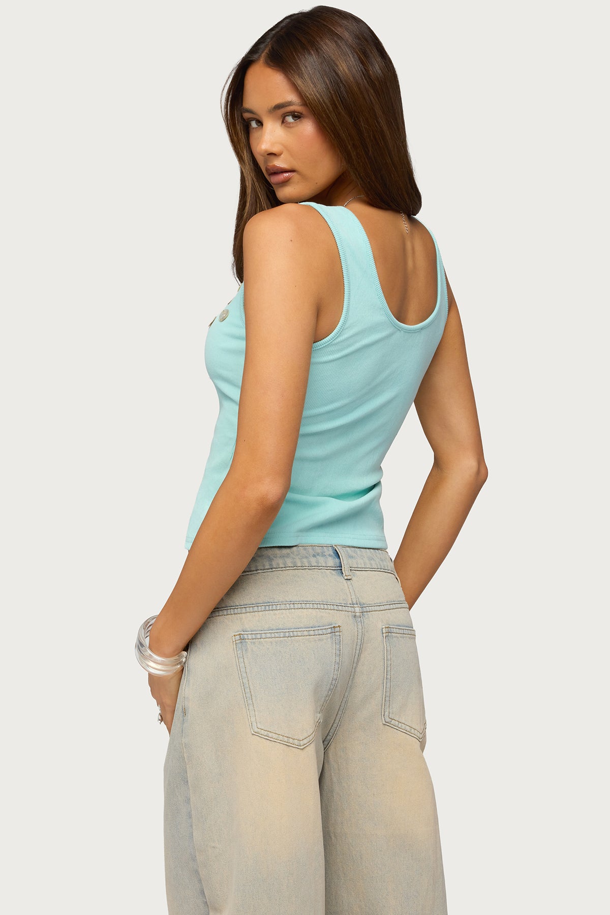 Beach Babe Scoop Tank Top