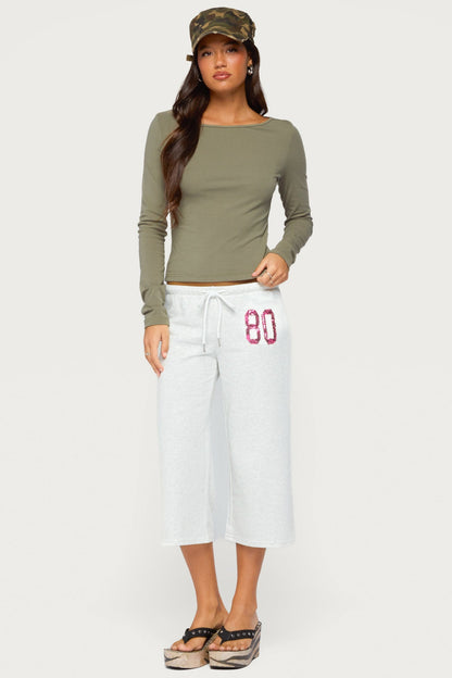 Savi Boat Neck Long Sleeve Top