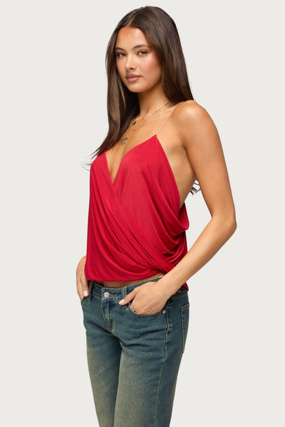 Ainsley Wrap Top