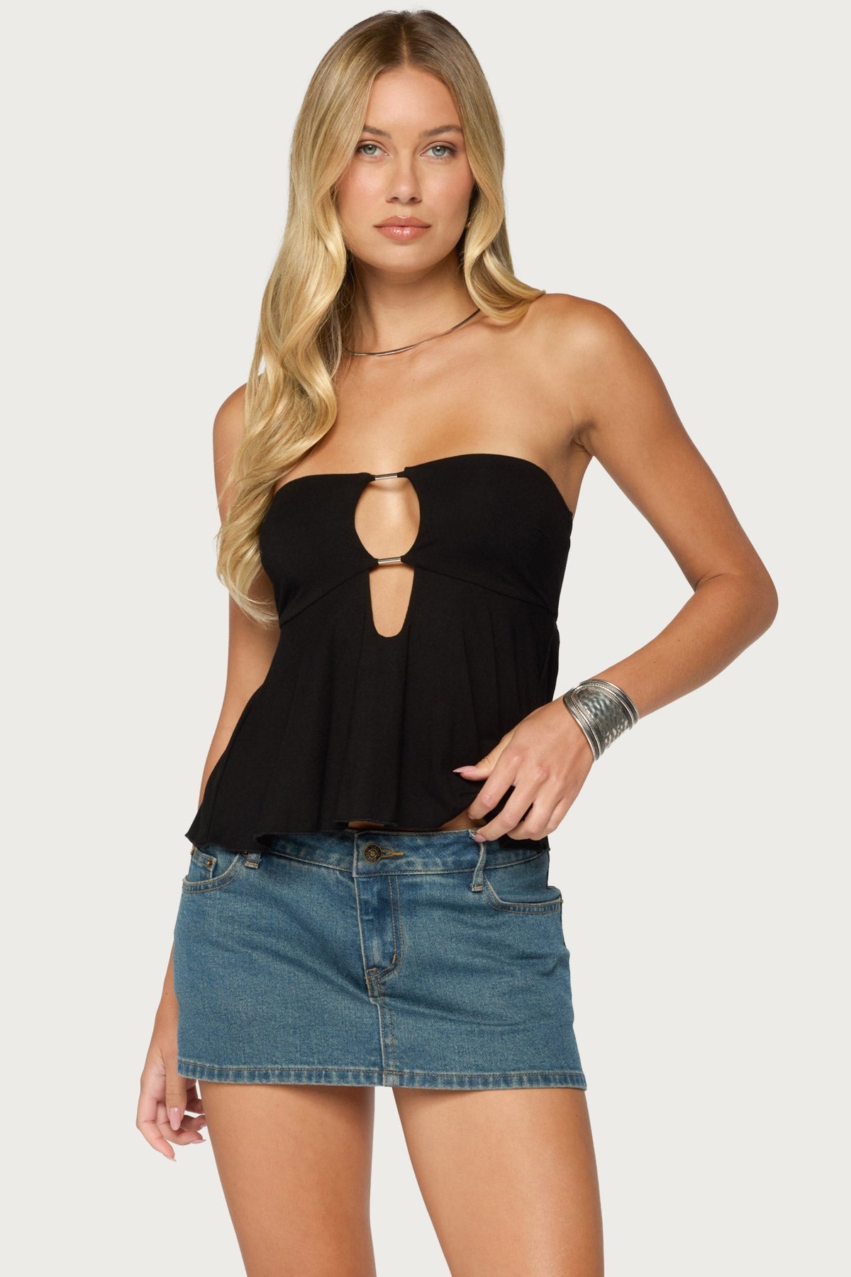 Nikita Strapless Cutout Top