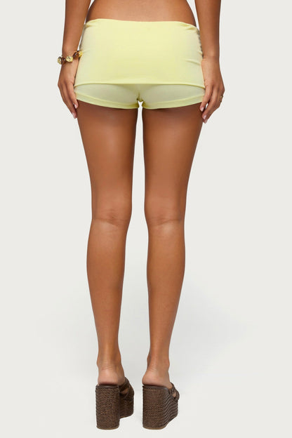 Maevie Foldover Shorts