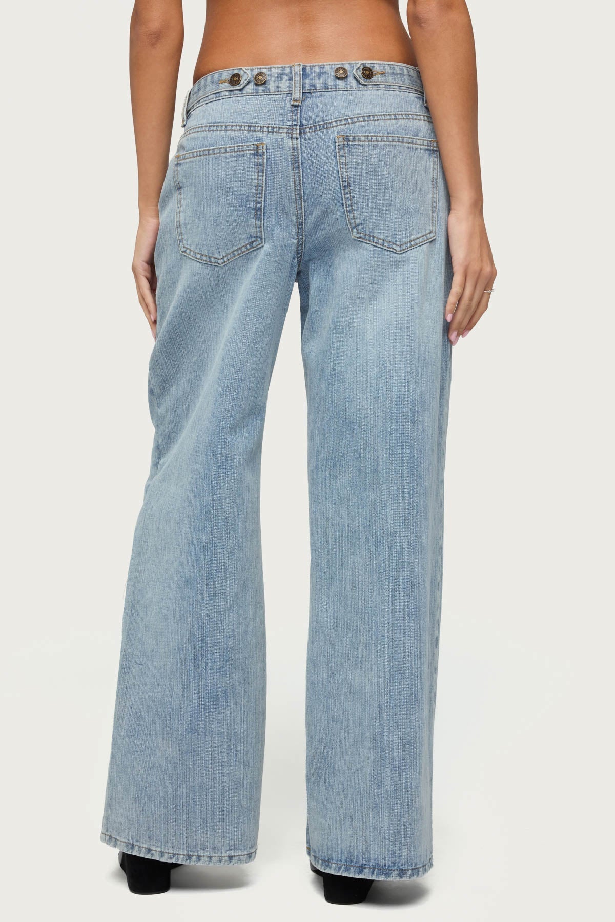 Darynne Low Rise Baggy Jeans