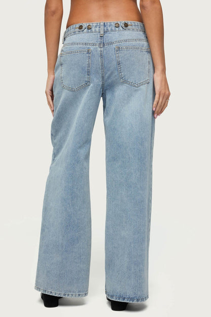 Darynne Low Rise Baggy Jeans