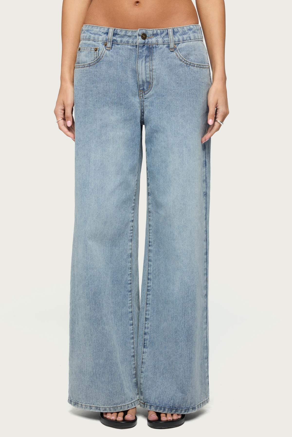 Darynne Low Rise Baggy Jeans