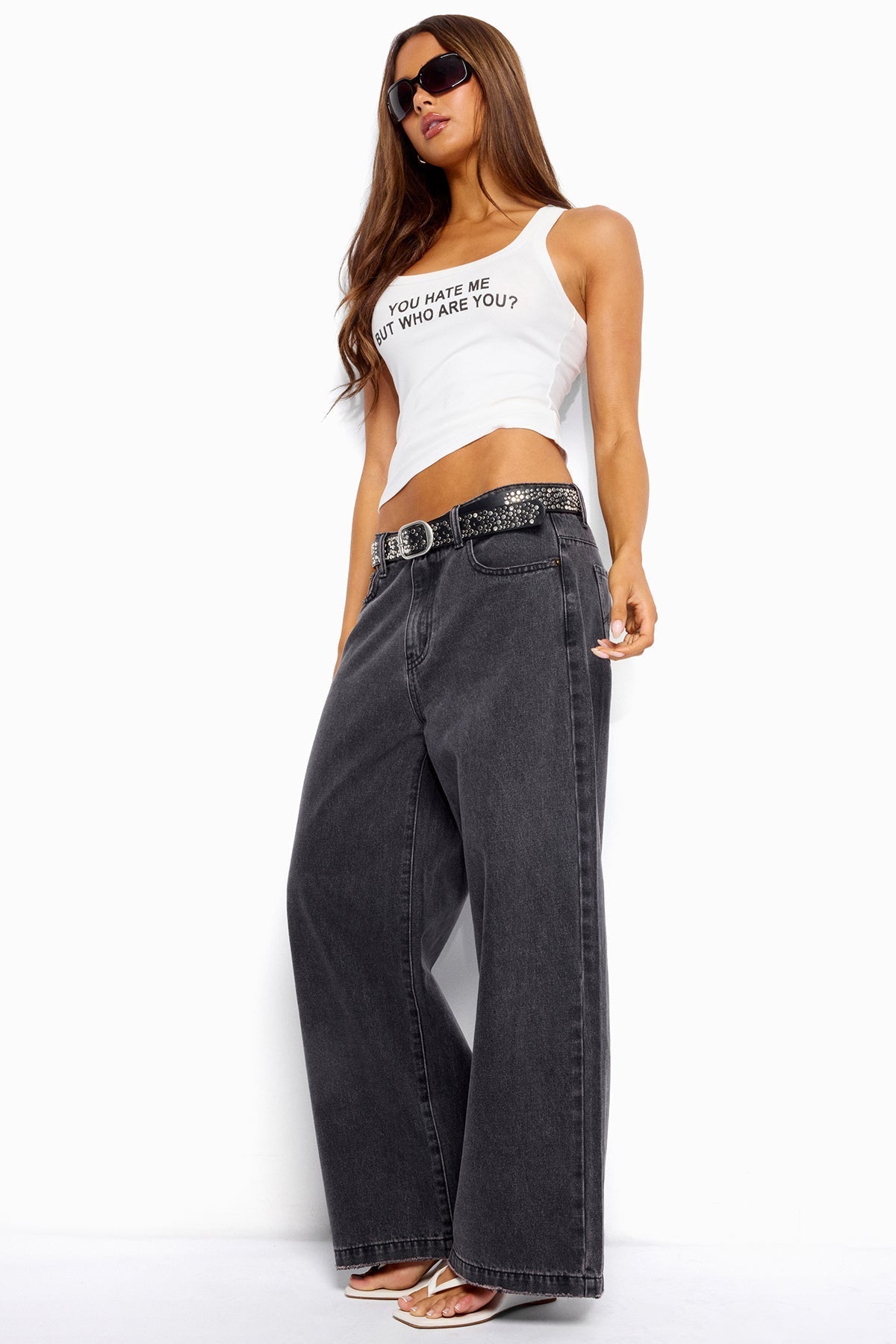 Nichol Low Rise Baggy Jeans