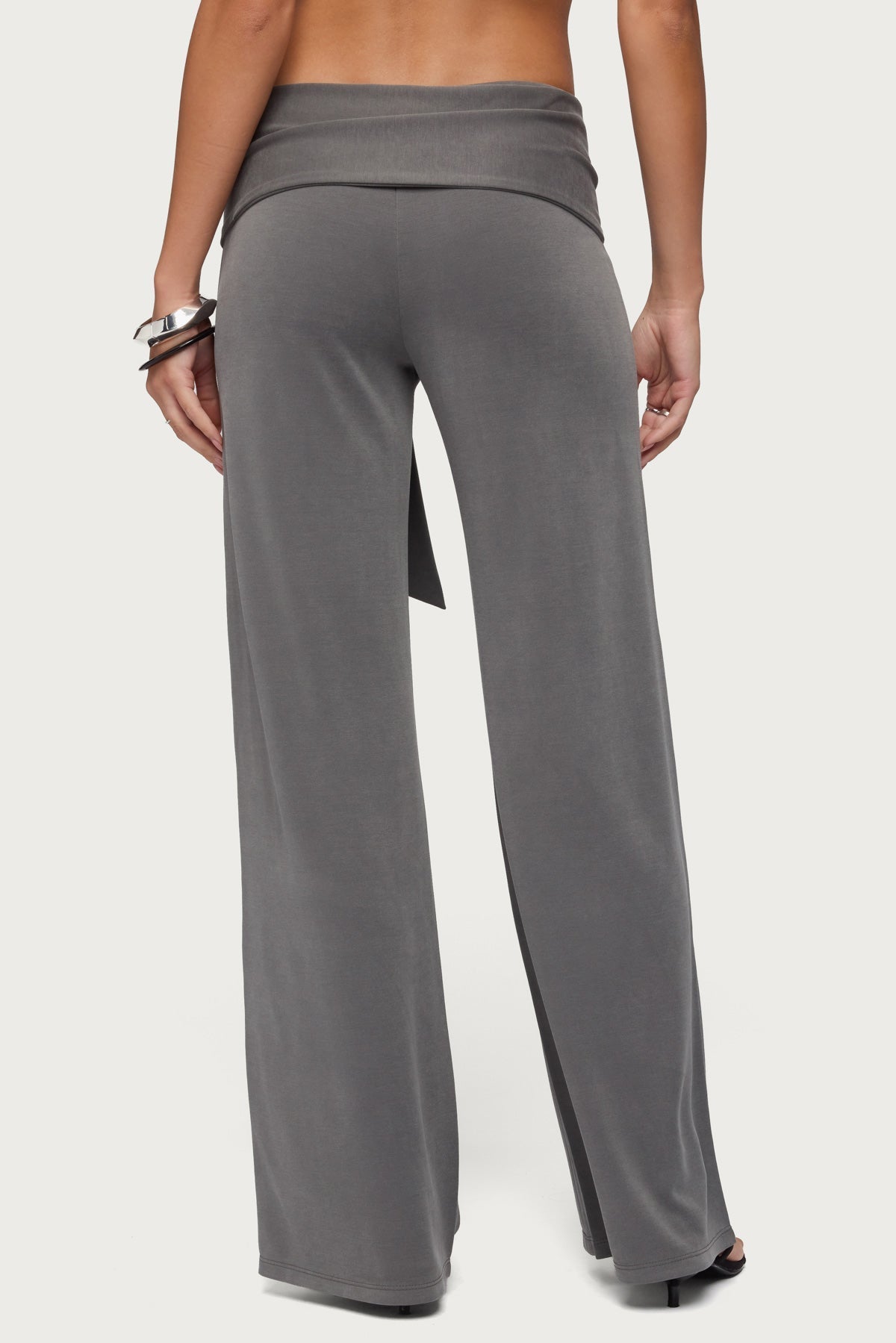 Xyla Straight Leg Tie Trousers
