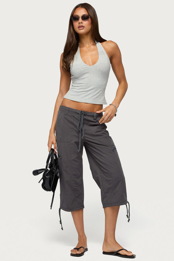 Lilith Cargo Capri Trousers