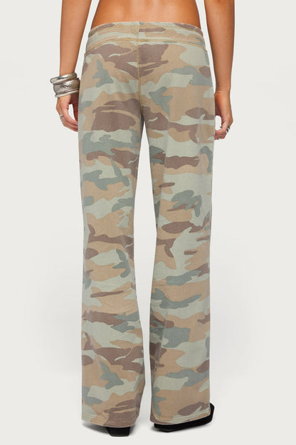 Kenan Straight Leg Camo Joggers