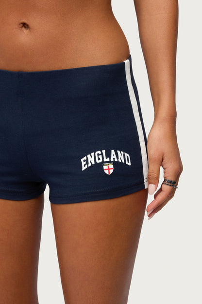 England Girl Micro Shorts