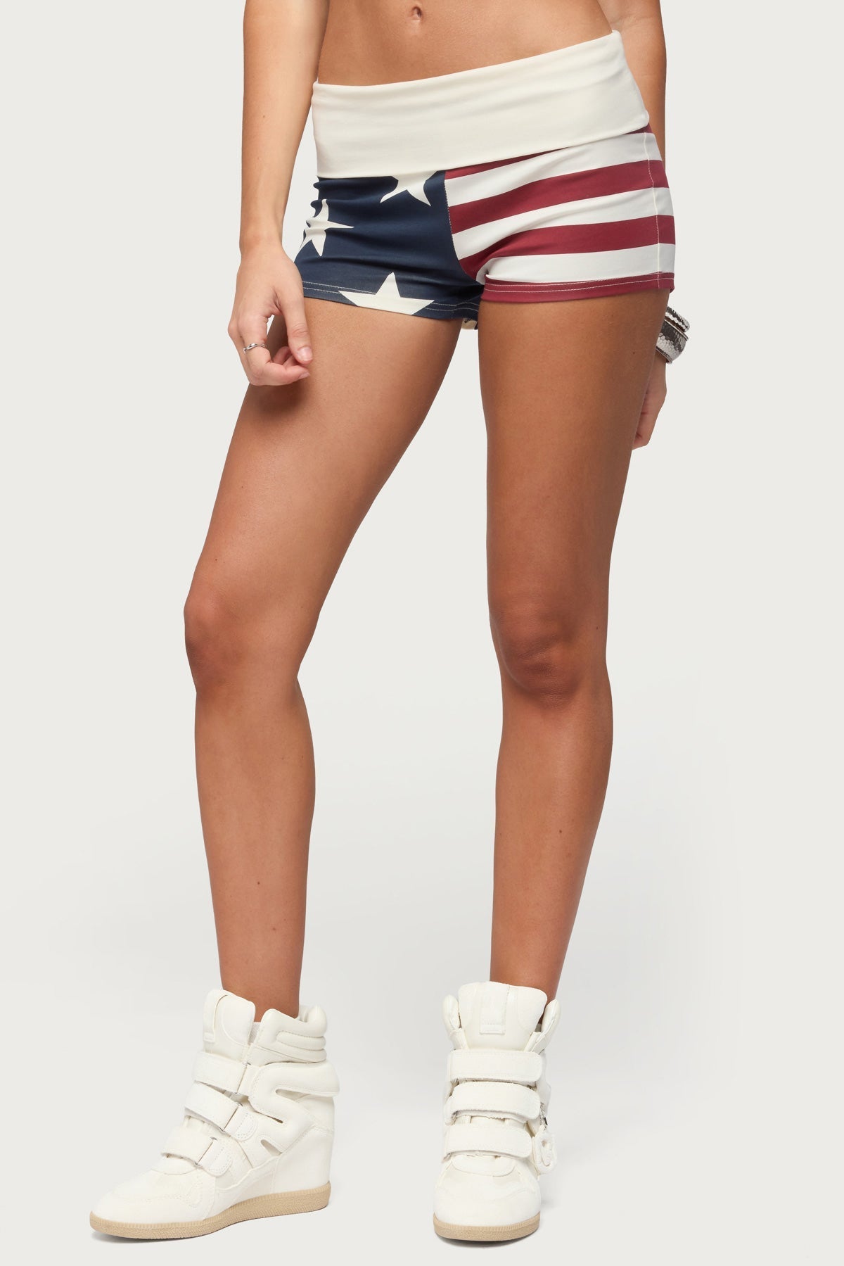 USA Foldover Shorts