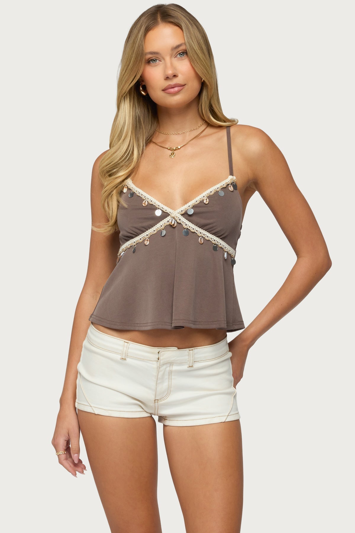 Moya Lacey Charm Tank Top