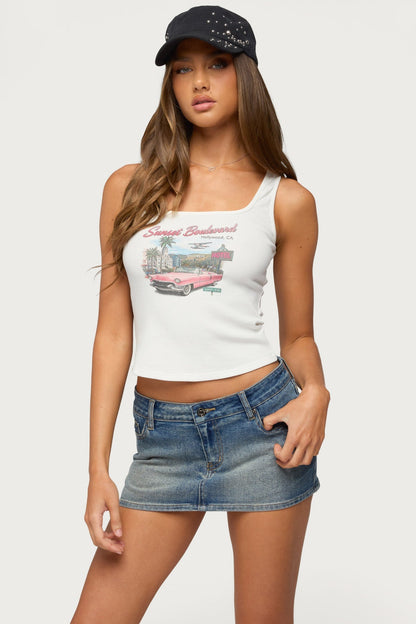 Sunset Boulevard Tank Top