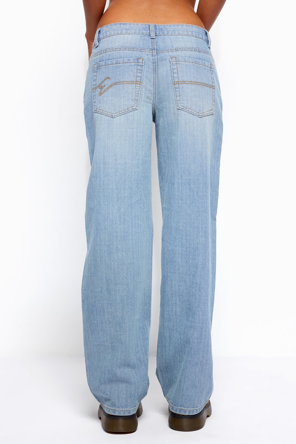 Cresida Low Rise Straight Leg Jeans