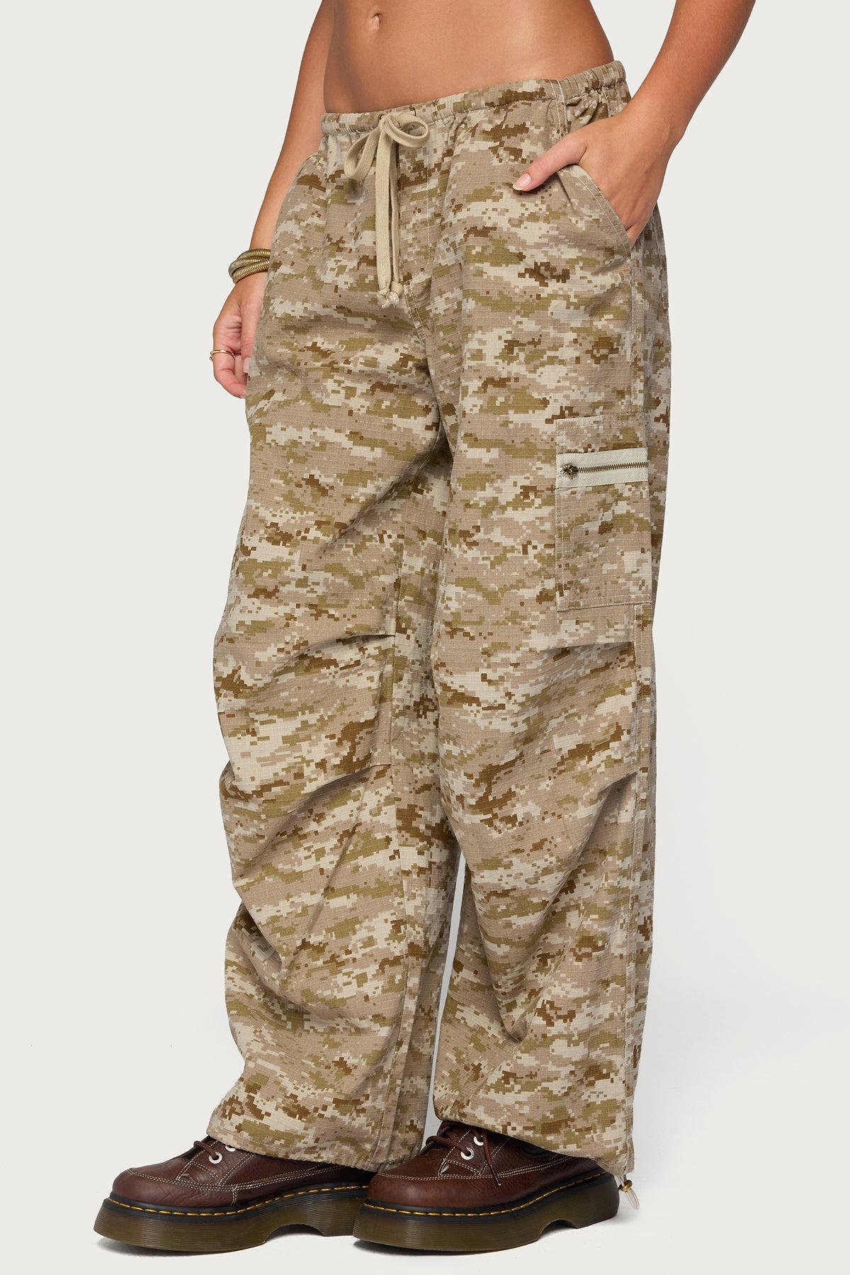 Demey Camo Baggy Trousers