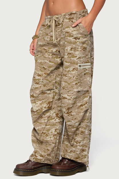 Demey Camo Baggy Trousers