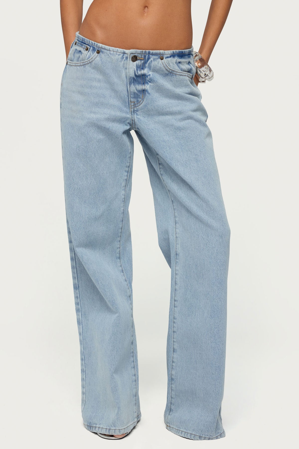 Veya Low Rise Baggy Jeans