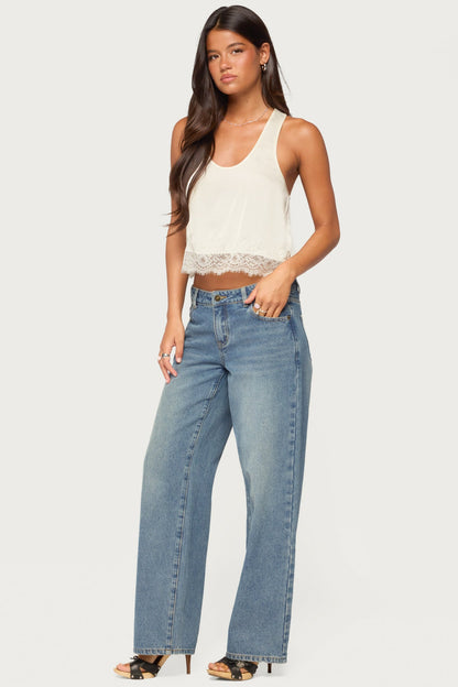Onie Lacey Satin Effect Tank Top