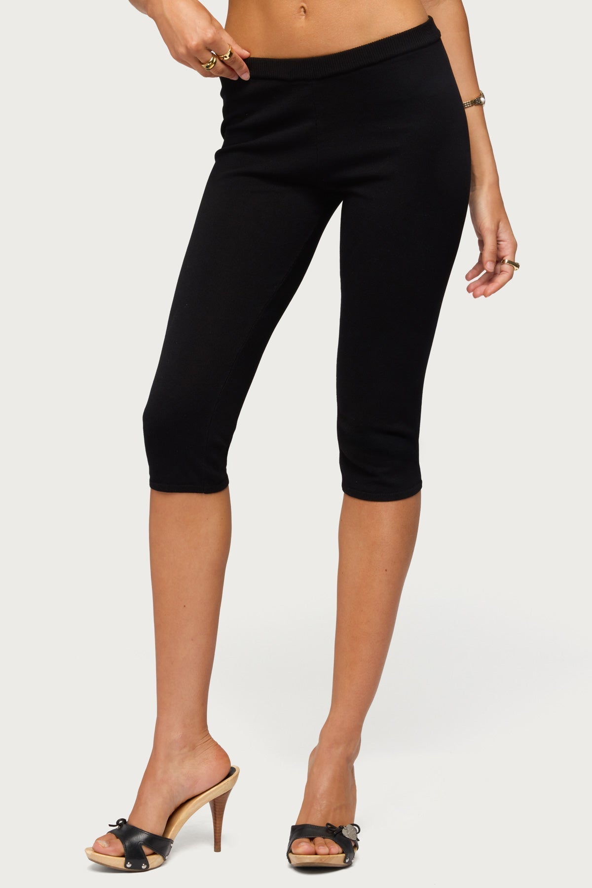 Vanessa Knit Capri Trousers