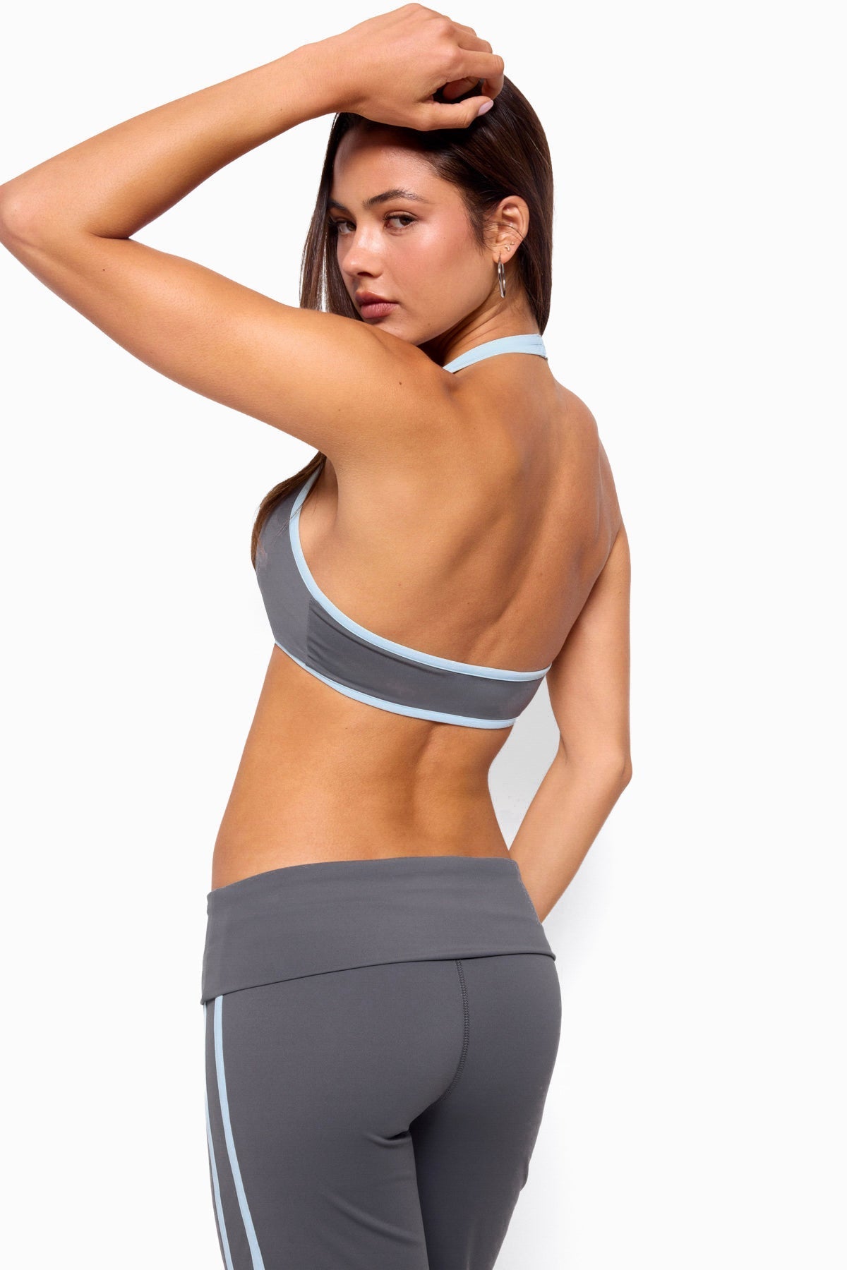 Anica Contrast Scoop Neck Bralette