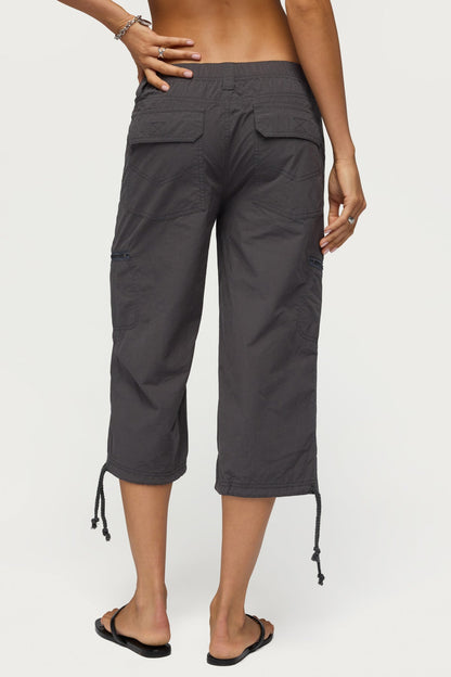 Lilith Cargo Capri Trousers