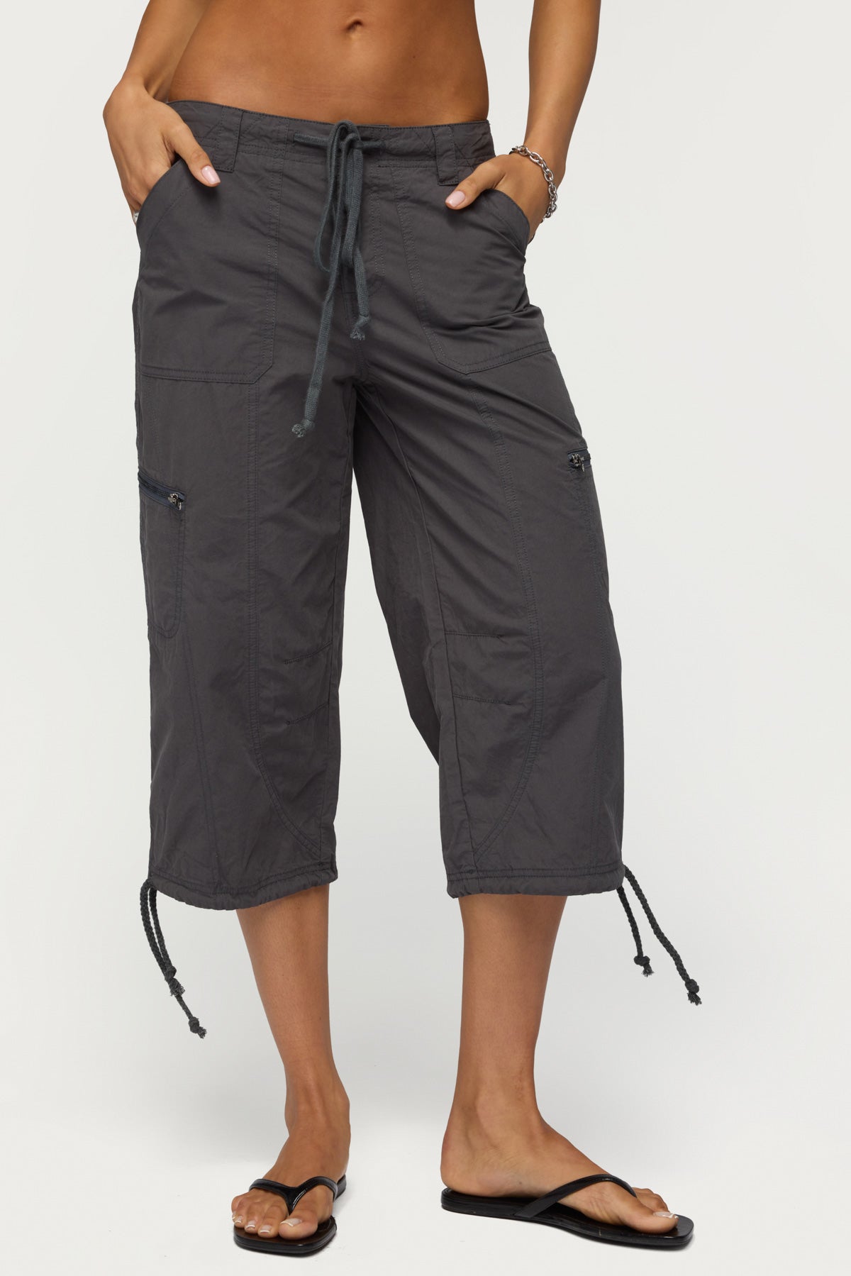 Lilith Cargo Capri Trousers