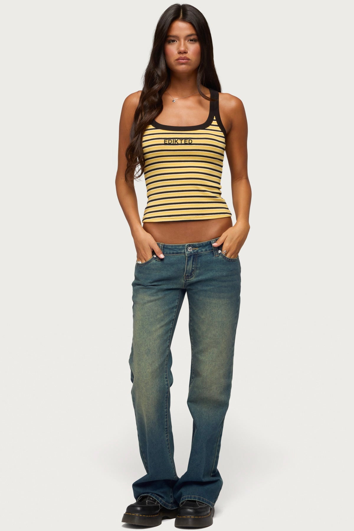 Moonie Low Rise Bootcut Jeans